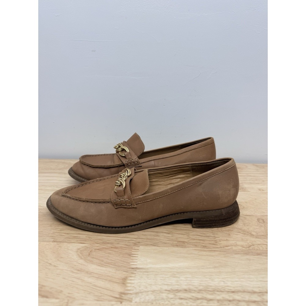 Women's Crown Vintage Leather Feyola Loafers Color Rust Size 11M/ EU 42.5 #13